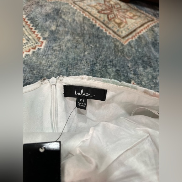 Lulu's Floral Mini Dress in Pastel Hues - Picture 6 of 7